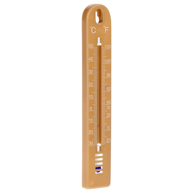 Univerzálny teplomer (-30/50 °C) 17 cm svetlohnedý