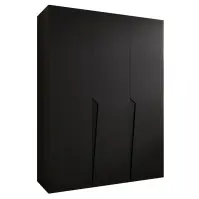Skriňa Piano 1-150 čierna/čierna