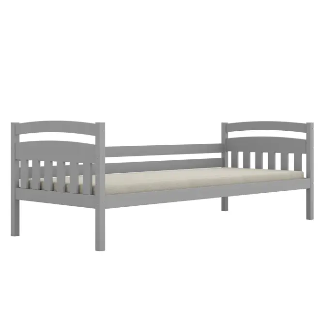 Posteľ Tosia štandard 90x200 sivá,2