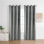 Záves na priechodkách DONA 2504-15/210GSM 140x250 sivý