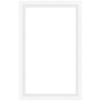 Dekoratívny rám JC101 Pure White 60x60 cm