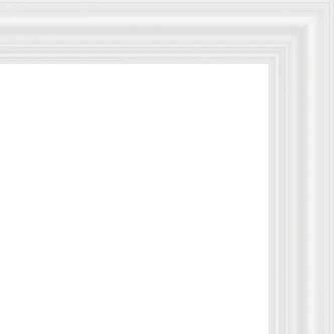 Dekoratívny rám JX60 Pure White 30x30 cm,3