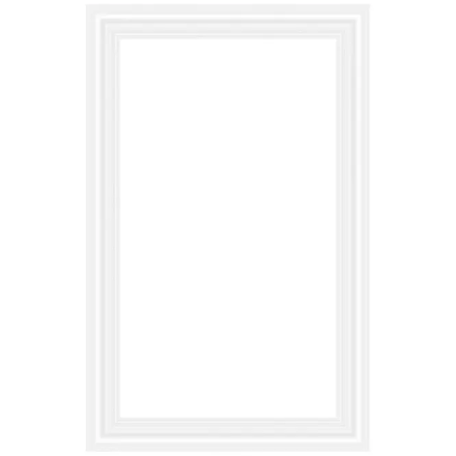Dekoratívny rám JX60 Pure White 60x120 cm