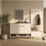 Predsieňový nábytok VOCO VIII kašmír/dub cremona