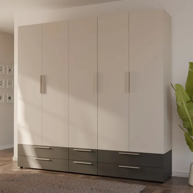 Sada 2 rukovätí Moduklix Strieborná
