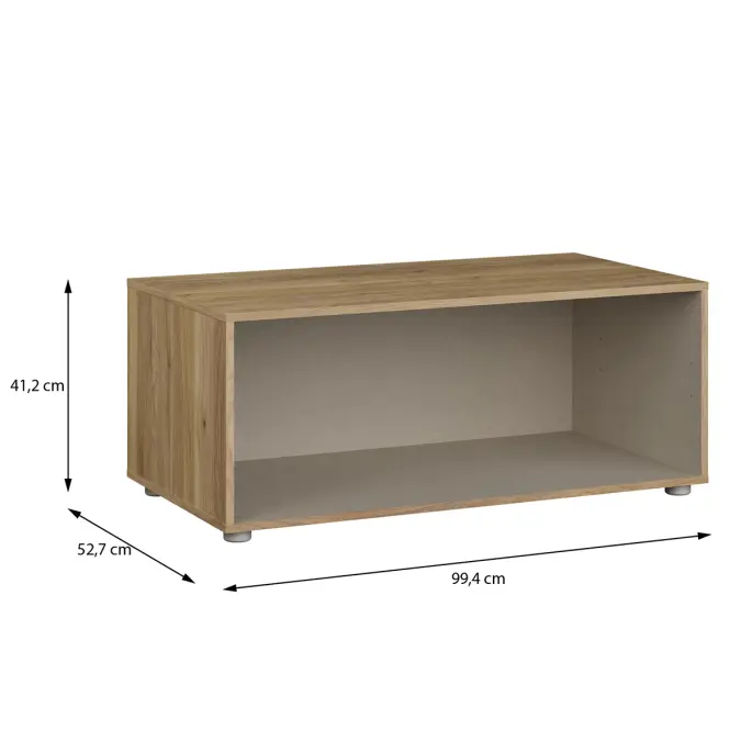 Stojan Skrine Moduklix 99,4 Biely Lesk