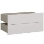 Zásuvky 2 ks Moduklix Na vešiak na oblečenie 74,1 Biely