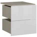 Zásuvky 2 ks Moduklix Do Korpus 49,4 Biely Lesk