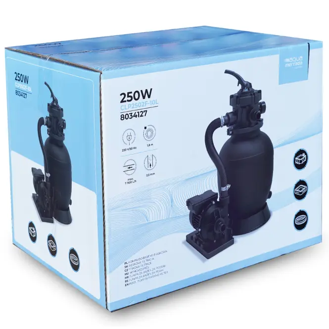 Bazénová filtrácia piesková 7900L/H CLP2502F