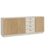 Komoda Mosano LUSK103 3D4S dub cremona/kašmír