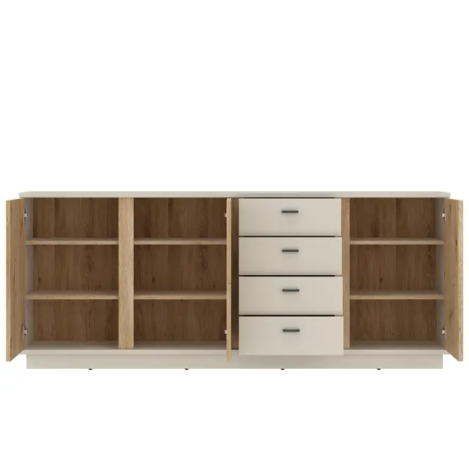 Komoda Mosano LUSK103 3D4S dub cremona/kašmír