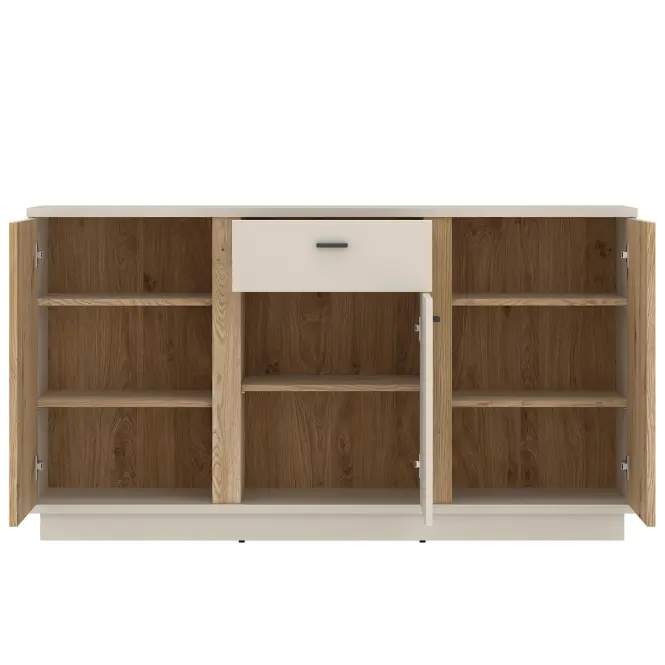 Komoda Mosano LUSK101 3D1S dub cremona/kašmír