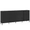 Komoda Avenale AVEK02 U139 3D3S antracit