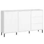 Komoda Avenale AVEK01 U008 2D3S biela/biela alpský