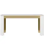 Stôl Lazio LAZT02 U008/U080 160-200 biela alpská