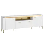 TV stolík Lazio LAZF03 U008/U080 2D1S biela alpská