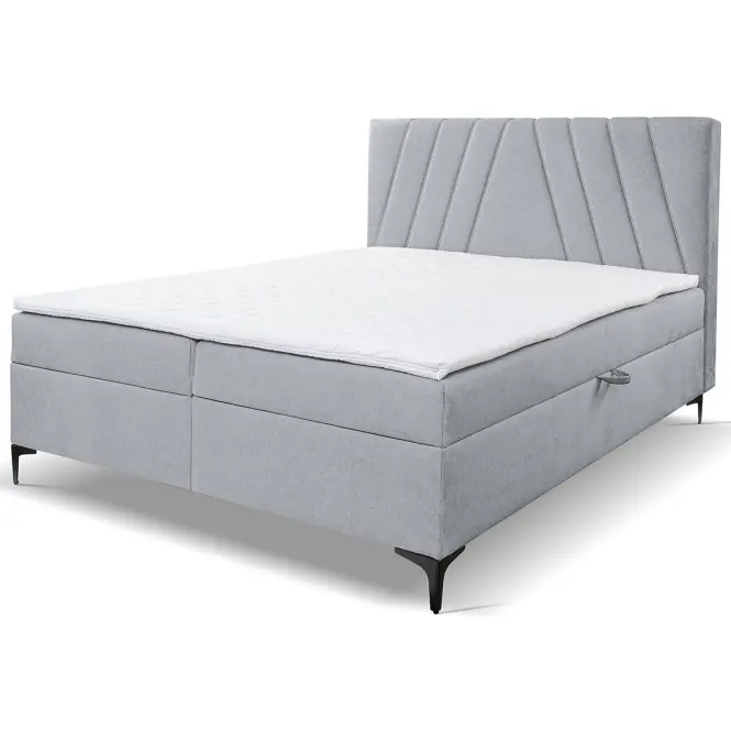 Kontinentálna posteľ Capri 160x200 s topper Whisper 17