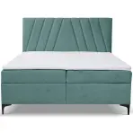 Kontinentálna posteľ Capri 160x200 s topper Whisper 12