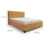 Posteľ Classic Capri 160x200 Whisper 9,5