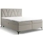 Kontinentálna posteľ Madryt 160x200 s topper Trenza 8