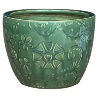 Kvetináč IP24-017 16X16X13 zelená