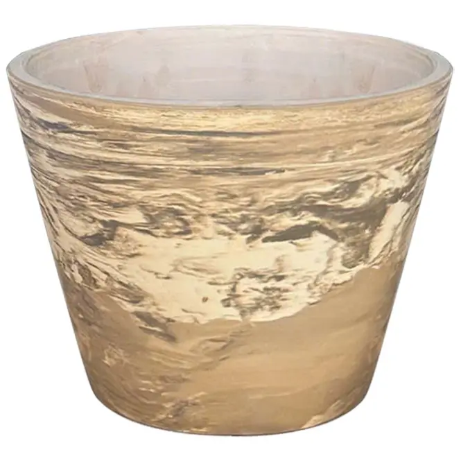 Kvetináč TP24-012 31X31X24 krémový