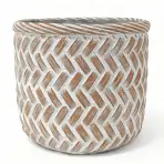 Kvetináč ys438371 14x14x13 cement weave