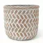 Kvetináč ys438371 14x14x13 cement weave