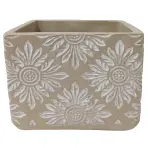Kvetináč ys438464 13,5x13,5x11,5 cement sq
