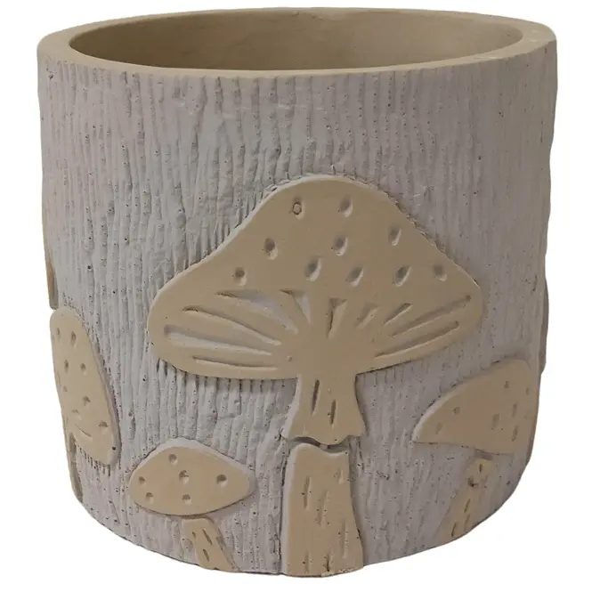 Kvetináč ys489109l 12,5x12,5x11 cement mushroom