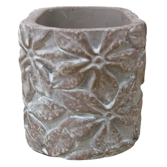 Kvetináč ys492108s 14x8,5x8,5 cement oval,4