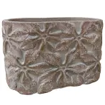 Kvetináč ys492180l 18x11x11 cement oval