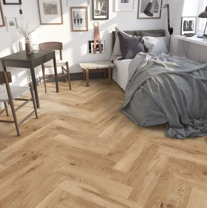 Laminátová podlaha vodeodolná Dub Brescia 8mm AC5 Herringbone WR 68565