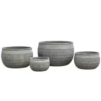 Kvetináč 101495 antická čierna 37X22.5H