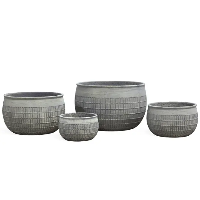 Kvetináč 101495 antická čierna 37X22.5H,2