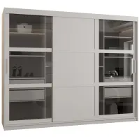 Skriňa Dome III 250 biela