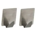Háčik kovový strieborný 2 ks ST0065A
