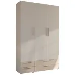 Skriňa Moduklix Set 10 Biela/Piesok