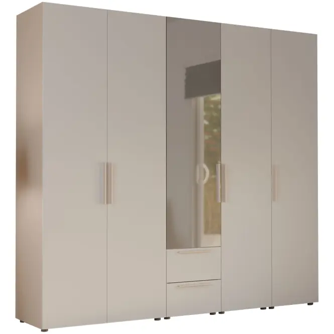 Skriňa Moduklix Set 27 Biela/Piesok