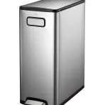 Odpadkový kôš Eko Ecofly 20+20l inox mat 937740