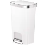 Odpadkový kôš Eko Hana 25+25l biely 625550