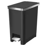 Odpadkový kôš Eko Hana slim 10l čierna 637710