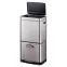 Odpadkový kôš Eko Himalaya 35+25l inox sivá 933960,2