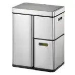 Odpadkový kôš Eko Mirage plus 30+15+15l inox 933860