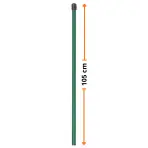 Napínacia tyč  6/8 mm 105 cm RAL 6005