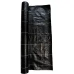 Mulčovacia tkanina čierna 1,6x10 m 95 g/m2