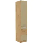 Kuchynská skrinka artisan cappucino lesk 40DK – 210 2F