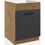 Kuchynská skrinka Vigo grafit mat 60ZL 1S BB