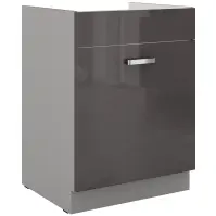 Kuchynská skrinka Grey 60ZL 1S BB