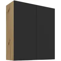 Kuchynská skrinka Aria-BL/AR anti fingerprint 80G-90 2F